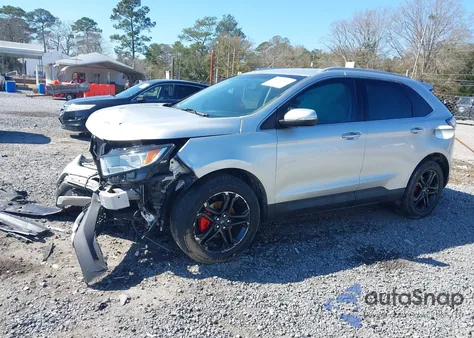 2017 Ford Edge Titanium from USA, damaged, VIN 2FMPK3K93HBC07669